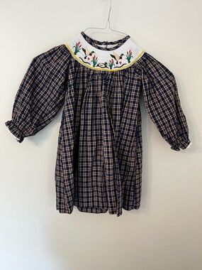 Lil Cactus Smocked Girls Dress